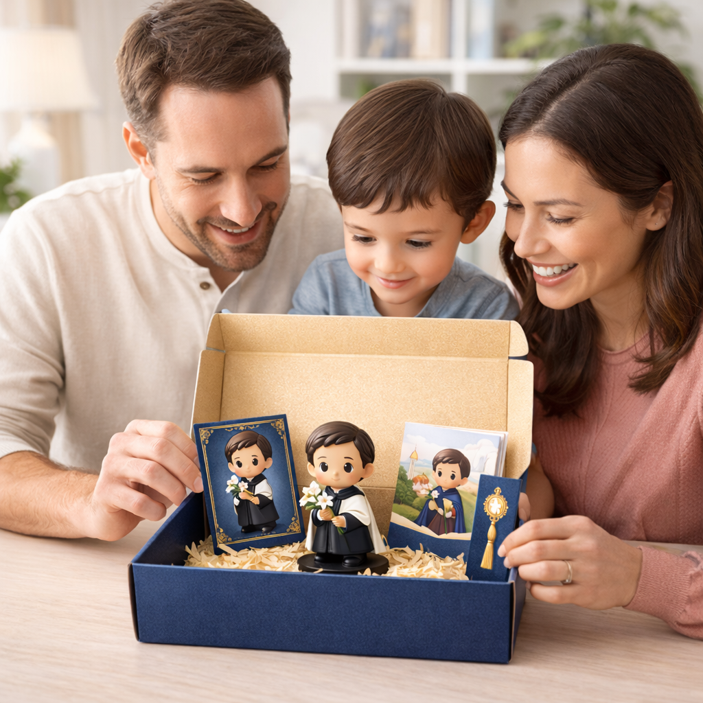 Família vivendo a fé